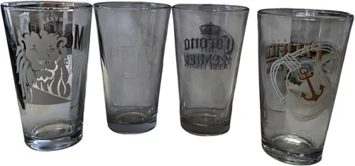 Vista 7 de Beers of Mexico - Juego de 4 vasos de pinta
