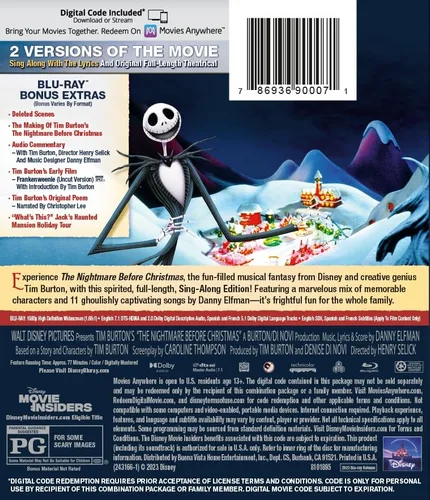 Vista 2 de Nightmare Before Christmas, The