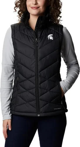 Vista 17 de Columbia Chaleco Heavenly para mujer Aub - Azul marino