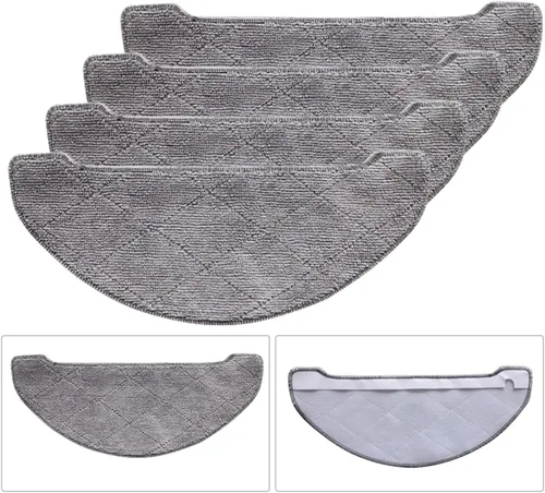 Vista 3 de Paños de trapeador compatibles con Midea IMILAB V1 Robot Aspirador Accesorios Almohadillas Lavables Herramienta de Limpieza