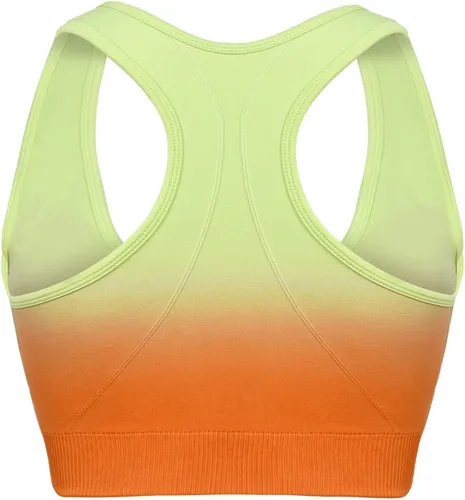 Vista 7 de Sports Bras for Women, Seamless Padded Racerback Sports Bras for Yoga Gym Running and Workout