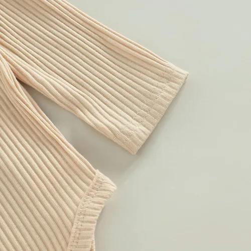 Vista 4 de fhutpw Ropa para bebé recién nacida, conjunto de 3 piezas para otoño e invierno