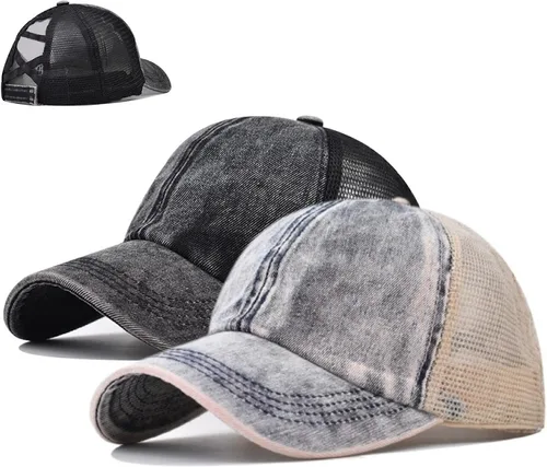 Vista 11 de Gorra de béisbol de ala corta, ajustable, de ala corta, para entrenamiento, pesca, atletismo, para correr