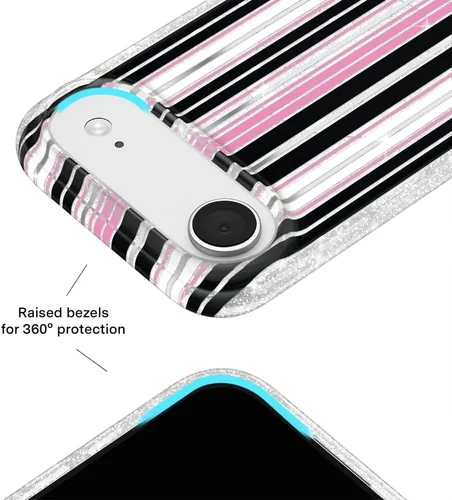 Vista 874 de VELVET CAVIAR Funda para iPhone 15, compatible con MagSafe, probada contra caídas de 10 pies, fundas protectoras de diseño, leopardo color rosa