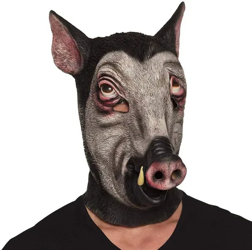 Vista 10 de Boland Kopfmaske, Talla única para Erwachsene, Accessoire, Karneval, Mottoparty, Kostüm, Fasching