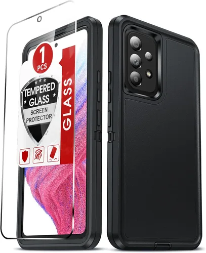 Vista 47 de LeYi Funda compatible con Samsumg Galaxy A05 4G: Galaxy A05 4G con resistente a los golpes, 3 en 1 de cuerpo completo, protección resistente