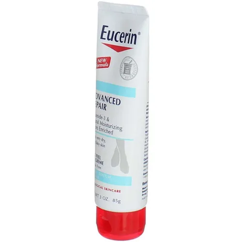 Vista 5 de Eucerin Advanced Repair Light Feel Crema para pies, 3 onzas