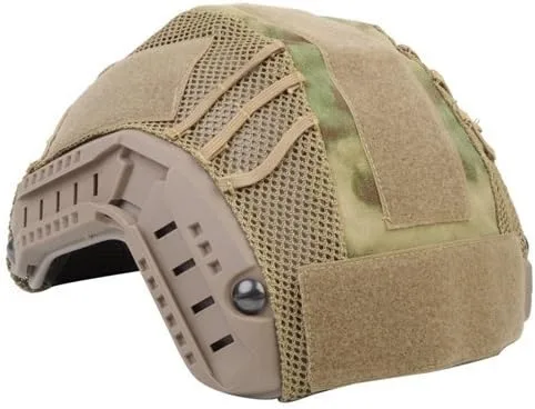 Vista 6 de DLP Tactical Funda para casco compatible con MICH, OPS-Core Fast y cascos de combate similares