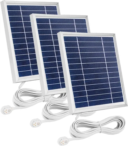 Vista 11 de Cargador de panel solar de 5 W compatible con cámara Arlo Pro 5S/Pro 4/Pro 3/Ultra/Ultra 2/Go 2, carga de paneles solares con cable de carga