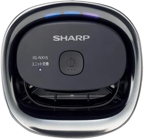 Vista 2 de SHARP IG-NX15-B [Plasmacluster NEXT ion generador para portavasos de coche, negro].