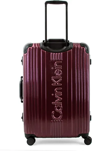 Vista 3 de Calvin Klein Fulton 20 Hardside Spinner equipaje con cerradura TSA Burgundy Fulton