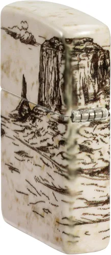 Vista 9 de Encendedores Zippo Western Diseño de escena del salvaje oeste 540