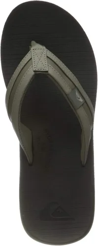 Vista 16 de Quiksilver Sandalia de tres puntos Carver Nubuck para hombre negro gris negro