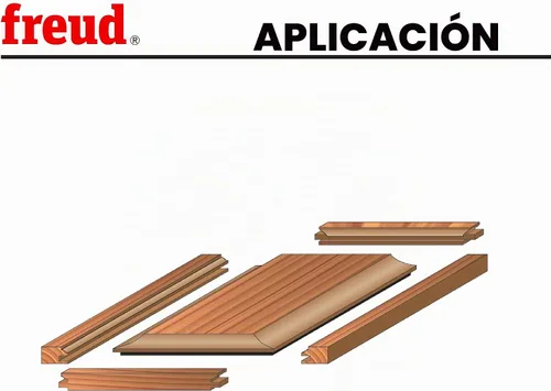 Vista 4 de Freud, 97-100, set de tres unidades para gabinete con 99-515 y 99-260 carril y style bits.