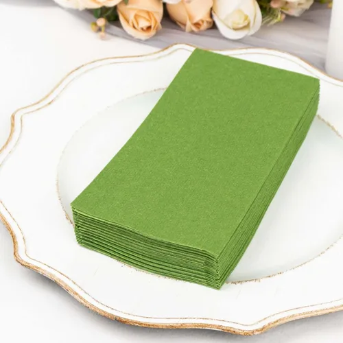 Vista 10 de Efavormart - Paquete de 20 servilletas de papel Airlaid de papel suave con tacto de lino rosa rubor de oro rosa, altamente absorbentes Rosa (Blush)