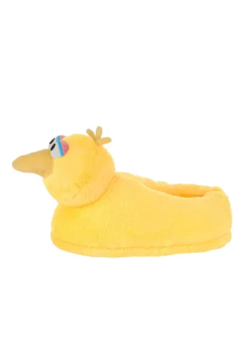 Vista 3 de Pantuflas de peluche para adulto de Big Bird de Plaza Sésamo Multicolor