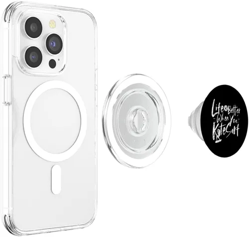 Vista 4 de Life Is Better When You Kitesurf Kitesurfer Kitesurfing PopSockets MagSafe PopGrip for iPhone