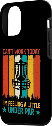 Vista 2 de iPhone 15 Can't Work Today I'm Feeling A Little Under Par - Disc Golf Case