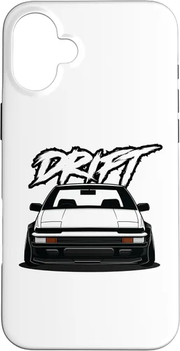 Vista 23 de iPhone 12 Pro Max JDM Drift Anime Manga Car Hachiroku, una funda de carreras para autos de postura 86