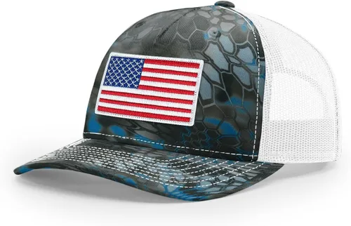 Vista 240 de Joe's USA Richardson 112 - Gorras de camionero con parche gráfico personalizado - Gorras estructuradas de cinco y seis paneles Richardson Premium