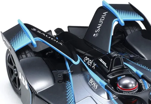 Vista 7 de TAMIYA 1/10 Fórmula E Gen2 Championship Livery 4 Wheel Drive TC-01 TAM58681 Kit Elec Coches 1/10 On-Road