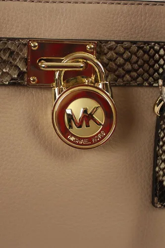 Vista 3 de michael kors Hamilton East West Satchel Blush