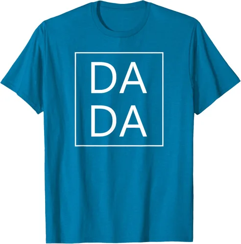 Vista 8 de DADA - Camiseta a juego para el primer día del padre, regalo para papá y mamá, Negro, S