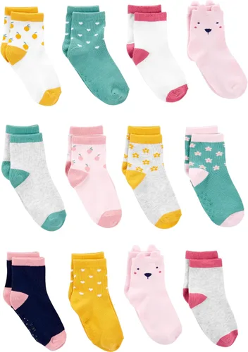 Vista 41 de Simple Joys by Carter's Paquete de 12 calcetines para bebé niño