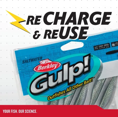 Vista 8 de Berkley Gulp! Saltwater Jerk Shad Fishing Soft Bait