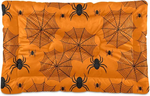 Vista 32 de Almohadilla de cama para mascotas con estampado de vaca 3D, tapete suave para cama de perro con parte inferior antideslizante, almohadilla de jaula