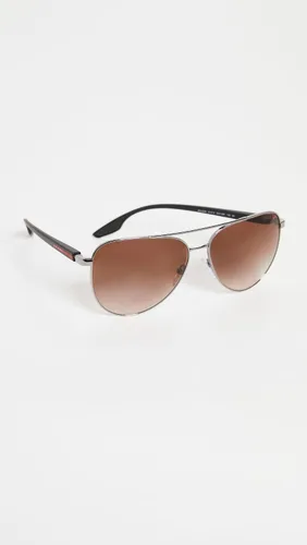 Vista 3 de Prada Gafas de sol clásicas de aviador para mujer