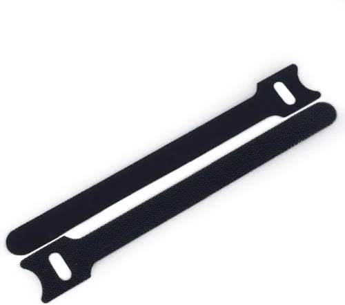 Vista 6 de Bridas reutilizables para cables, 25 unidades, 6 pulgadas, organizador de cables ajustables, color negro