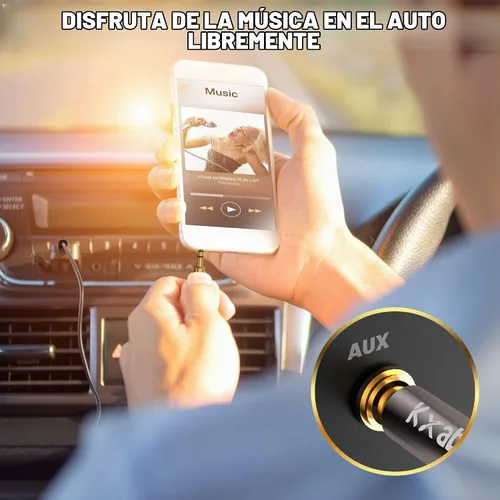 Vista 6 de Cable de extensión de 3.5 mm 1.2 m (paquete de 2), cable de audio auxiliar estéreo de macho a hembra, cable de extensión de auriculares, sonido