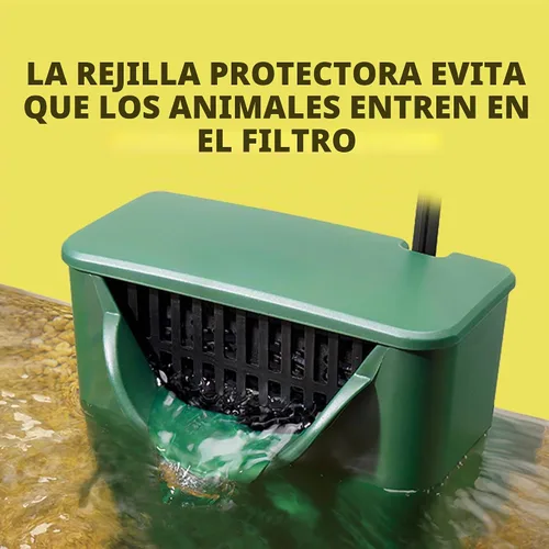 Vista 3 de Zilla Filtro de agua interno para reptiles para mascotas acuáticas, para hasta 20 galones