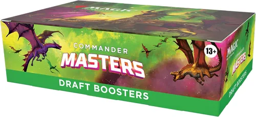 Vista 2 de Magic: The Gathering Commander Masters Draft Booster Box - 24 paquetes (480 tarjetas)