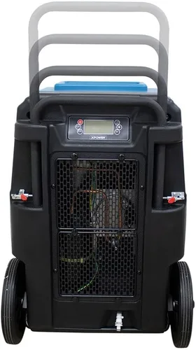 Vista 8 de XPOWER, Deshumidificador comercial LGR, eliminación de agua 165, voltios 115, amperios 10.2, modelo # XD-165L