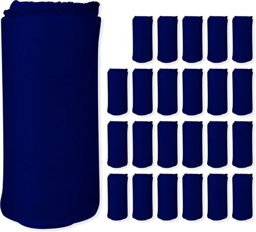 Vista 12 de Imperial Home - Paquete de 12 cobijas de forro polar suaves y cómodas, 60 x 50 pulgadas Surtido