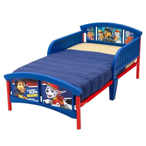 Vista 4 de Delta Children Cama para niños pequeños de plástico, Nick Jr. PAW Patrol