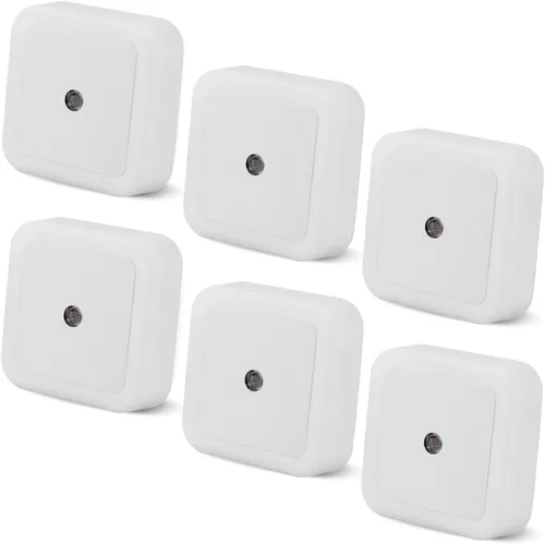 Vista 10 de Othmro Paquete de 4 luces nocturnas enchufables, lámpara con sensor 4 piezas cálidas