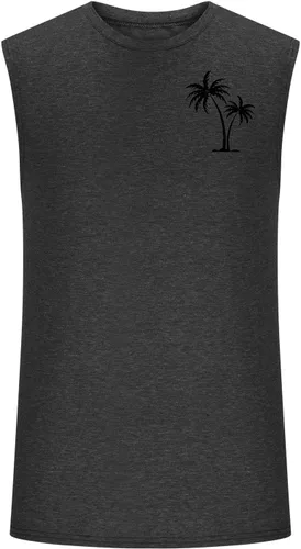 Vista 4 de Camisetas s entrenamiento Hombre Camisetas portivas s Estampado Cuello Redondo Chaleco básico Activo Fitness camisola