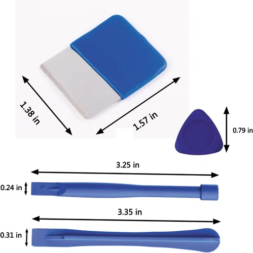 Vista 3 de 10 universales triangulares + 1 barra de palanca triangular de metal, 2 barras de palanca para iPad, laptop, iPhone, Nintendo Switch, teclado
