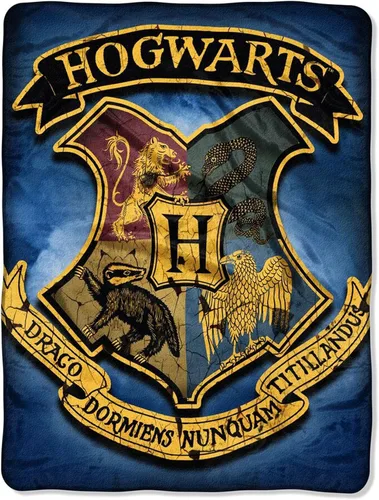 Vista 11 de Northwest Manta de micro Raschel de Harry Potter, ligera y transpirable para sofá, acogedora para todas las estaciones, 46 x 60 pulgadas, bandera