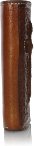 Vista 3 de Nocona Pro Hair Cross Inlay Trifold para hombre
