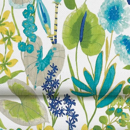 Vista 4 de LETAU Persianas romanas opacas sin cordón, sin cordón, hechas a pedido, con forro de flores, persianas para ventanas, puertas, puertas francesas