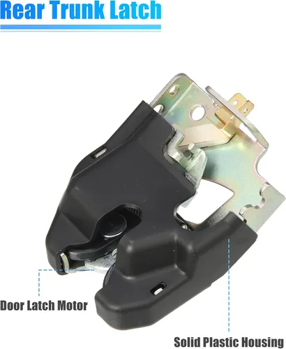 Vista 4 de X AUTOHAUX Cerradura de la puerta trasera del coche del actuador del pestillo de la puerta del maletero trasero 74851-S5A-013 para Honda Civic