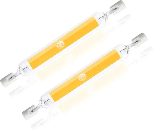 Vista 7 de R7s - 2 bombillas LED de 20 W, regulables, luz COB de 200 W, bombillas halógenas equivalentes a súper brillo, luces LED de doble extremo
