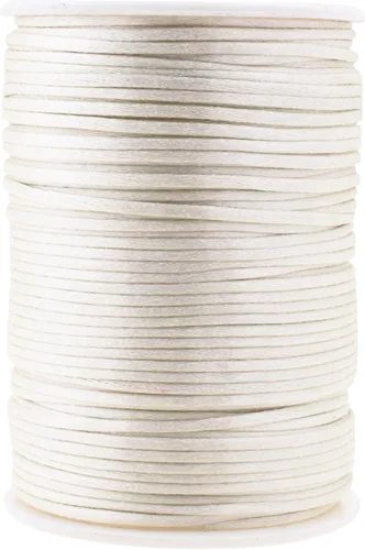 Vista 39 de Mandala Crafts Cordón de satén de cola de rattail de 0.02 in para nudos chinos de macramé
