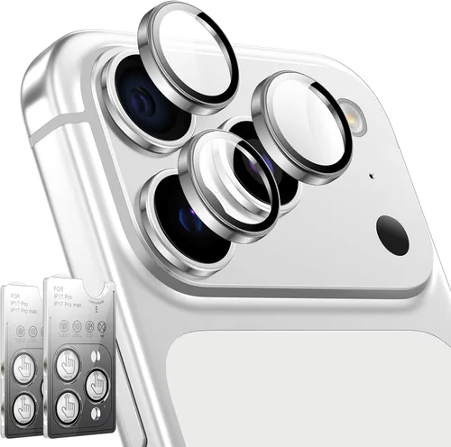 Vista 7 de LK Paquete de 2 protectores de pantalla para Google Pixel 8 con 2 protectores de lente de cámara, protector de pantalla de vidrio templado