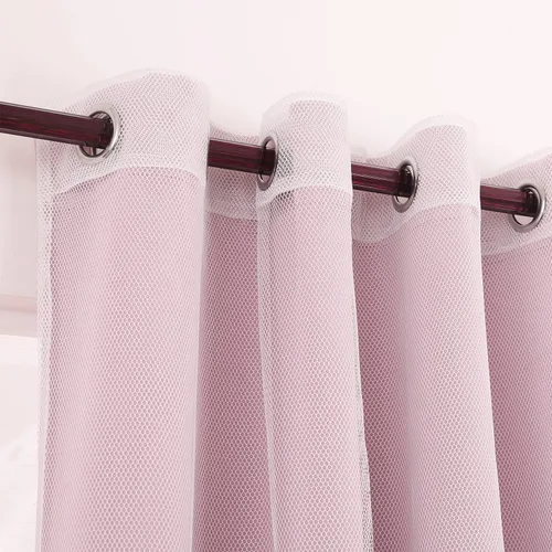 Vista 3 de Deconovo Cortinas opacas con ojales en la parte superior para mezclar y combinar con panel de aislamiento térmico, 2 piezas lavanda y 2 cortinas