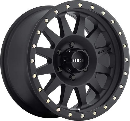 Vista 3 de Method Race Wheels 304 Double Standard Maquinado/Capa Transparente 16x8 pulgadas, 6x5.5 pulgadas, desplazamiento de 0mm, espacio posterior de 4.5